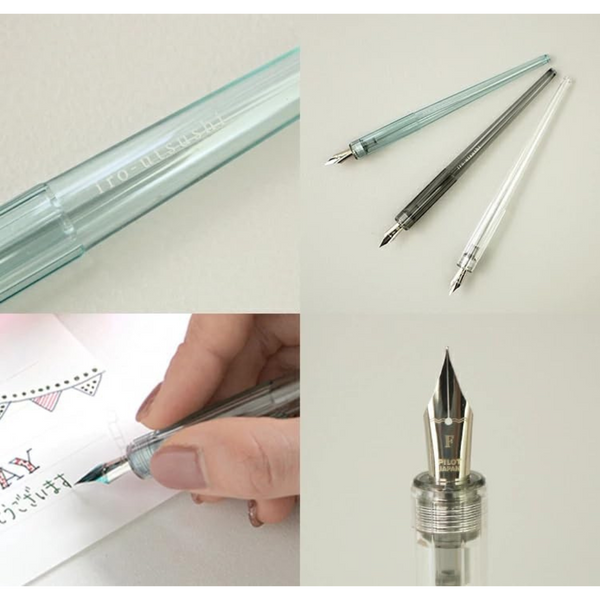 Load image into Gallery viewer, Pilot Iro-Utsushi Dip Fountain Pen - Clear
