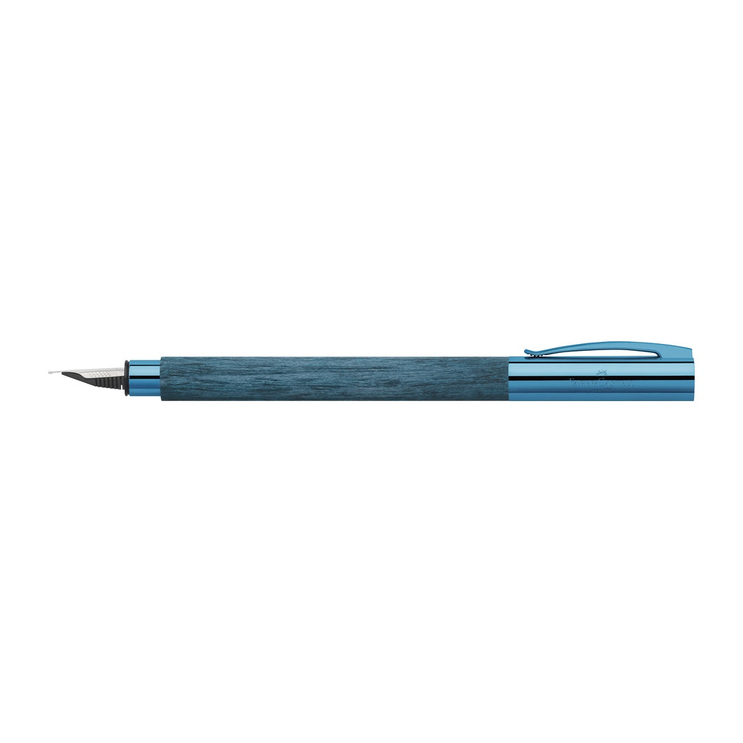 Faber-Castell Ambition Fountain Pen Blue Wood