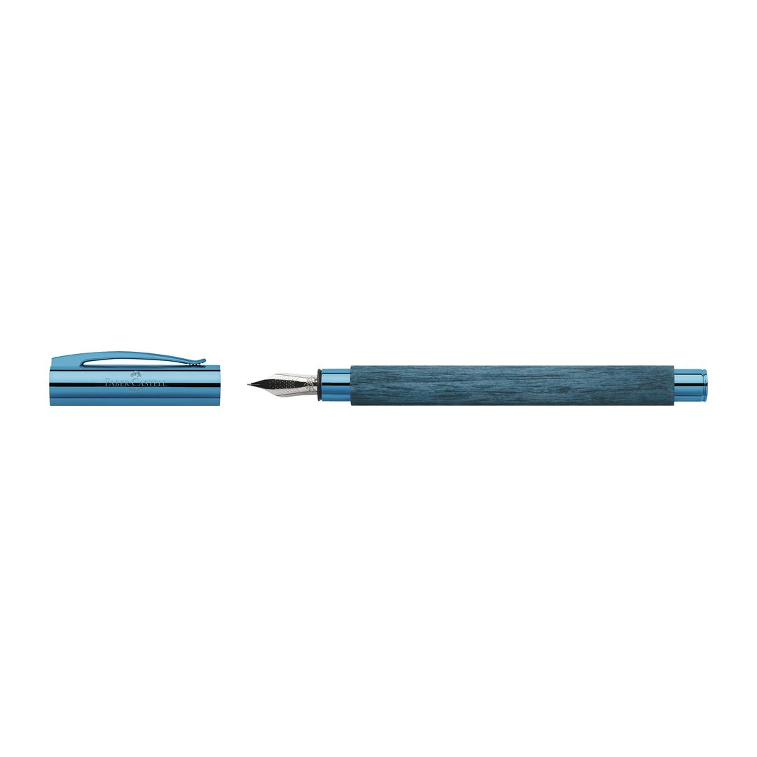 Faber-Castell Ambition Fountain Pen Blue Wood