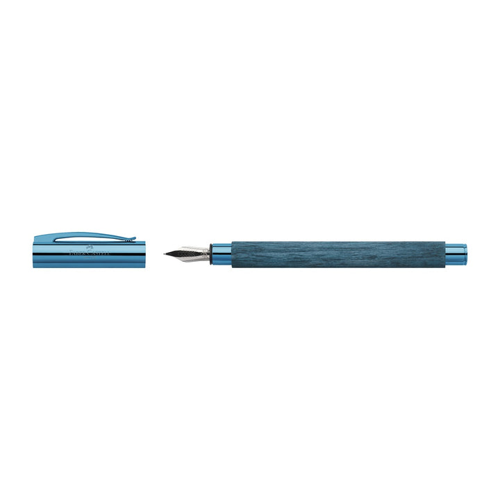 Faber-Castell Ambition Fountain Pen Blue Wood