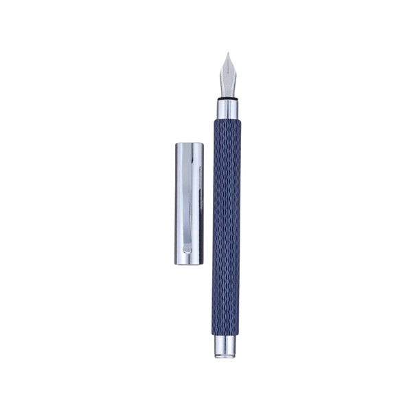 Load image into Gallery viewer, Faber-Castell Ambition Fountain Pen OpArt Deep Water

