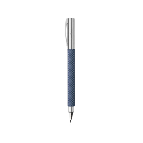Load image into Gallery viewer, Faber-Castell Ambition Fountain Pen OpArt Deep Water
