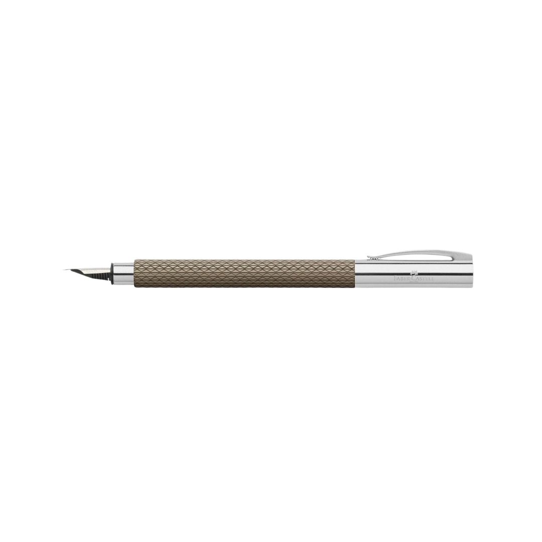 Faber-Castell Ambition Fountain Pen Opart Black Sand (FPD 2024) — Faber-Castell fountain pen — precision nib writing instrument, at Cityluxe Singapore stationery store