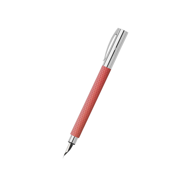 Faber-Castell Ambition Fountain Pen Opart Flamingo (FPD 2024) — Faber-Castell fountain pen — precision nib writing instrument, at Cityluxe Singapore stationery store