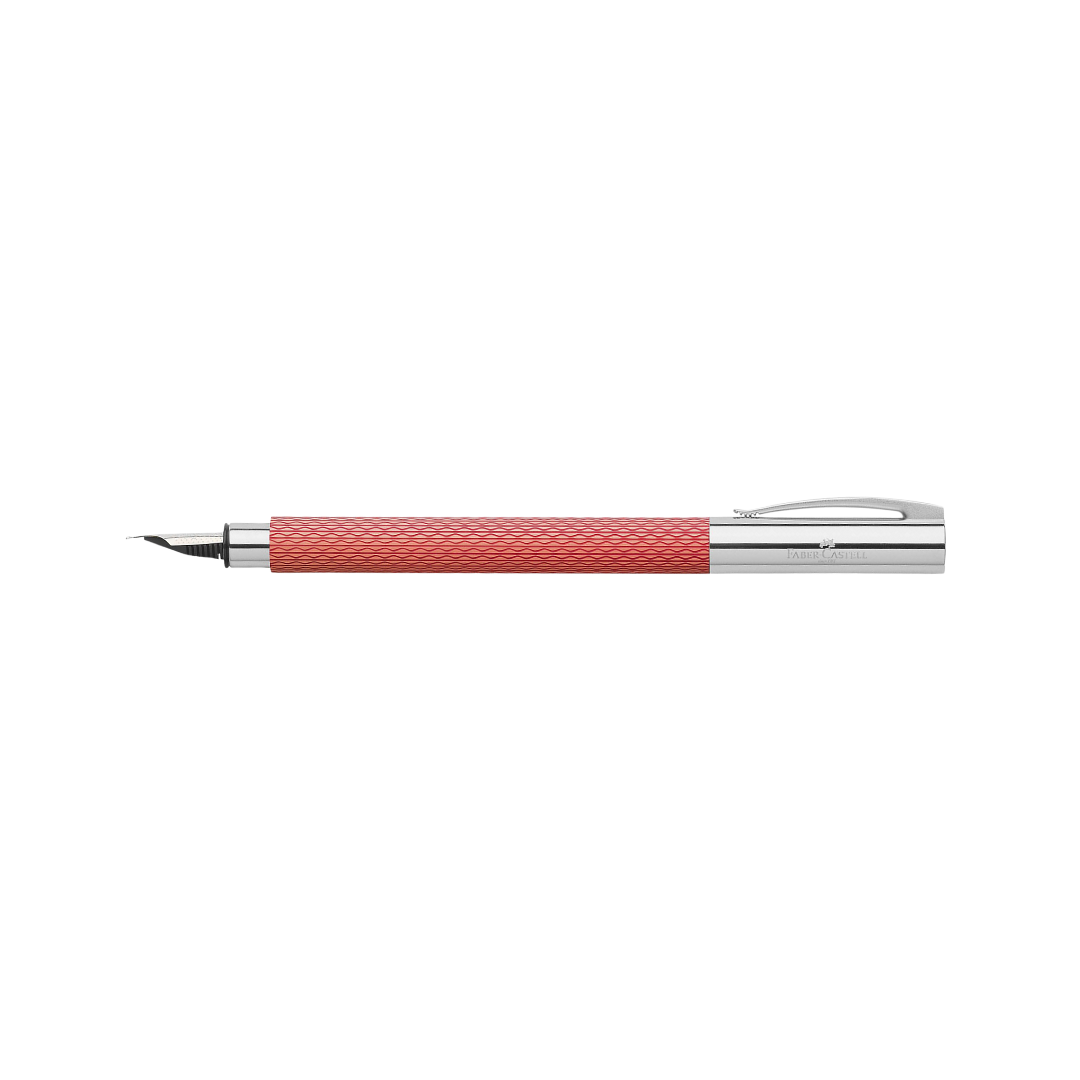 Faber-Castell Ambition Fountain Pen Opart Flamingo (FPD 2024) — Faber-Castell fountain pen — precision nib writing instrument, at Cityluxe Singapore stationery store