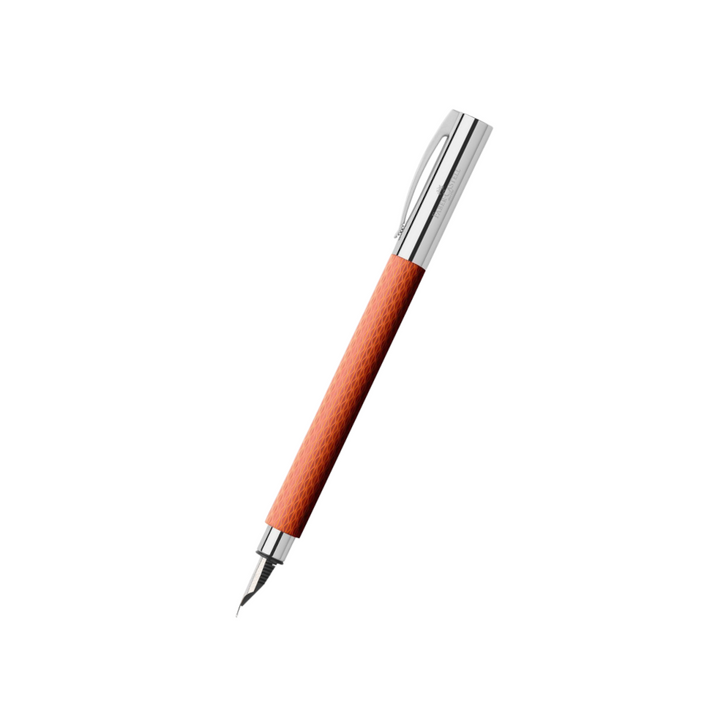 Faber-Castell Ambition OpArt Fountain Pen in Autumn Leaves (FPD 2024) — Faber-Castell fountain pen — precision nib writing instrument, at Cityluxe Singapore stationery store