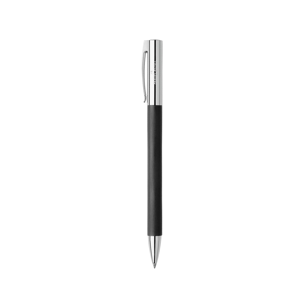 Faber-Castell Ambition Twist Ballpoint Pen Resin Black — Faber-Castell ballpoint pen — reliable smooth-writing everyday pen, at Cityluxe Singapore