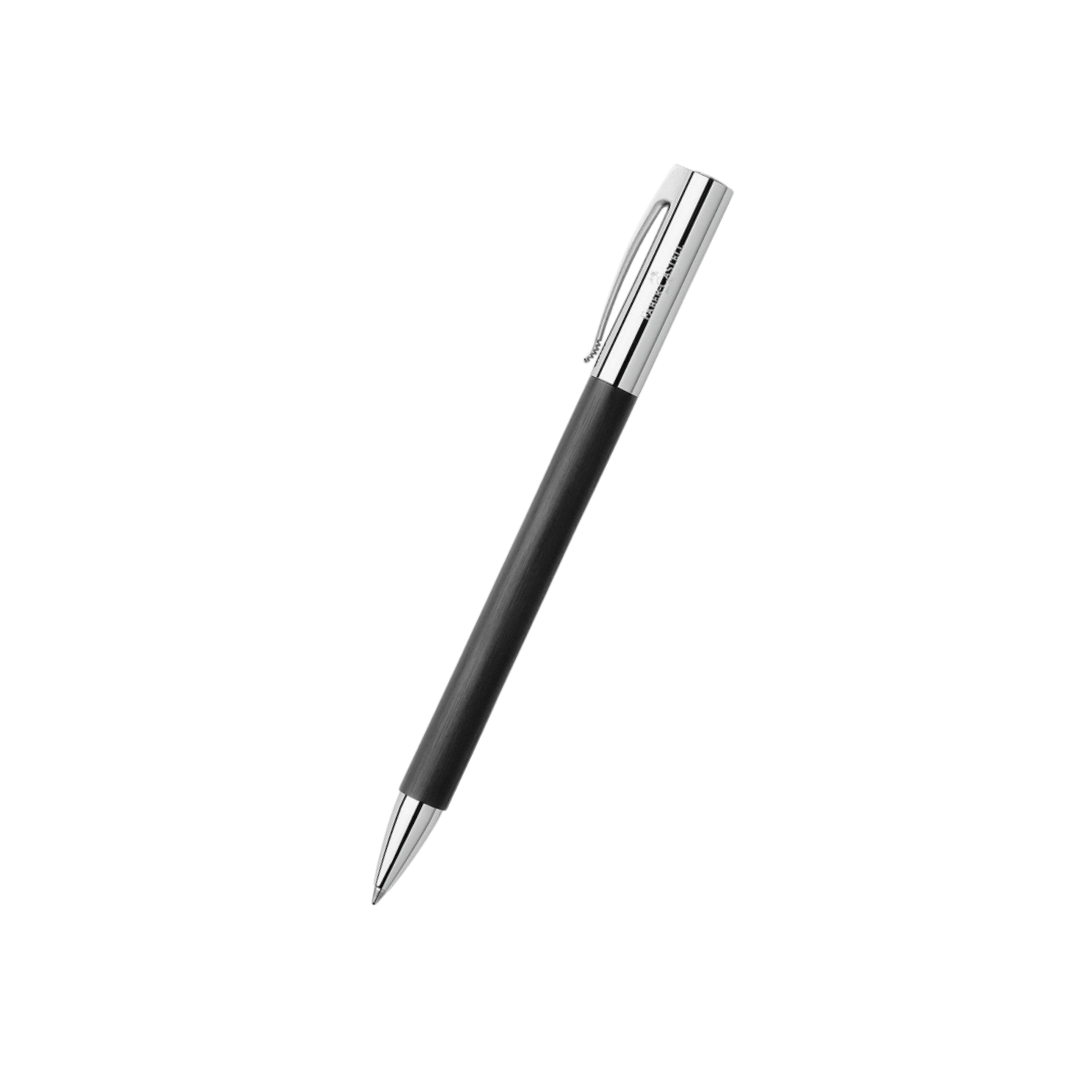 Faber-Castell Ambition Twist Ballpoint Pen Resin Black — Faber-Castell ballpoint pen — reliable smooth-writing everyday pen, at Cityluxe Singapore