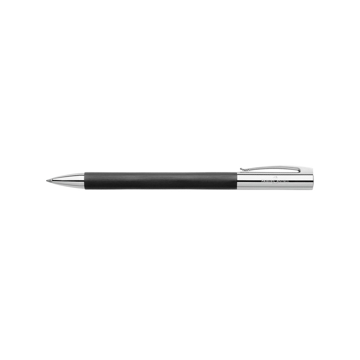 Faber-Castell Ambition Twist Ballpoint Pen Resin Black — Faber-Castell ballpoint pen — reliable smooth-writing everyday pen, at Cityluxe Singapore