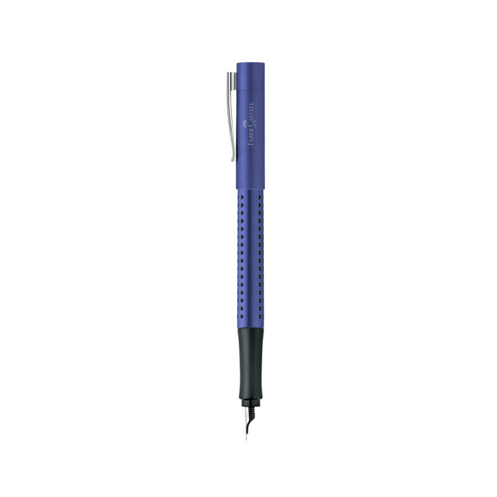 Faber-Castell Grip 2011 Fountain Pen Blue — Faber-Castell fountain pen — precision nib writing instrument, at Cityluxe Singapore stationery store