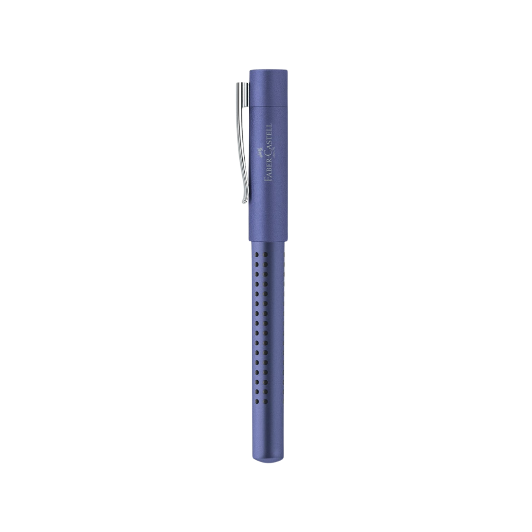Faber-Castell Grip 2011 Fountain Pen Blue — Faber-Castell fountain pen — precision nib writing instrument, at Cityluxe Singapore stationery store