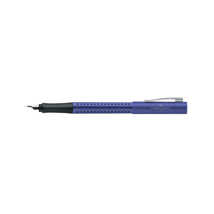 Faber-Castell Grip 2011 Fountain Pen Blue — Faber-Castell fountain pen — precision nib writing instrument, at Cityluxe Singapore stationery store