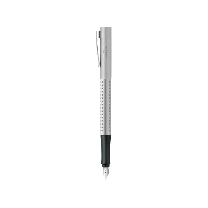 Faber-Castell Grip 2011 Fountain Pen Silver (FPD 2024) [Pre-Order]