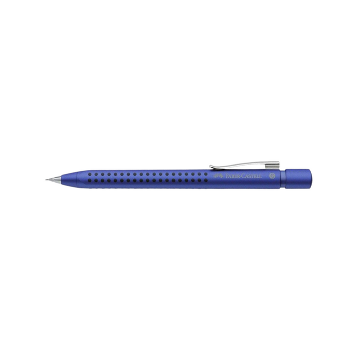 Faber-Castell Grip 2011 Mechanical Pencil (0.7mm) Metallic Blue — Faber-Castell mechanical pencil — precision drafting and writing pencil, at Cityluxe Singapore
