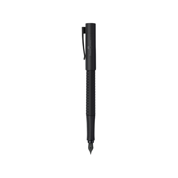 Load image into Gallery viewer, Faber-Castell Grip Edition Fountain Pen All Black (FPD 2024)
