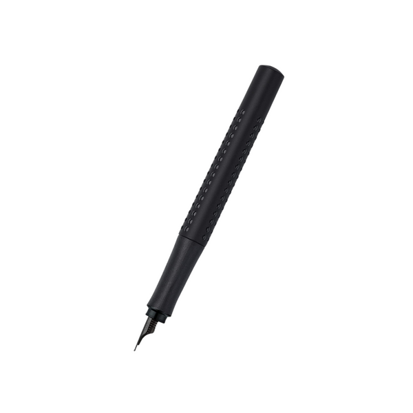 Load image into Gallery viewer, Faber-Castell Grip Edition Fountain Pen All Black (FPD 2024)
