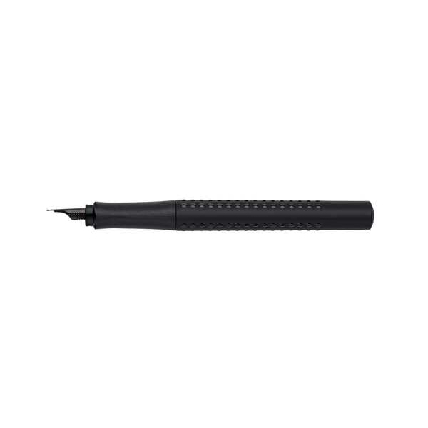 Load image into Gallery viewer, Faber-Castell Grip Edition Fountain Pen All Black (FPD 2024)
