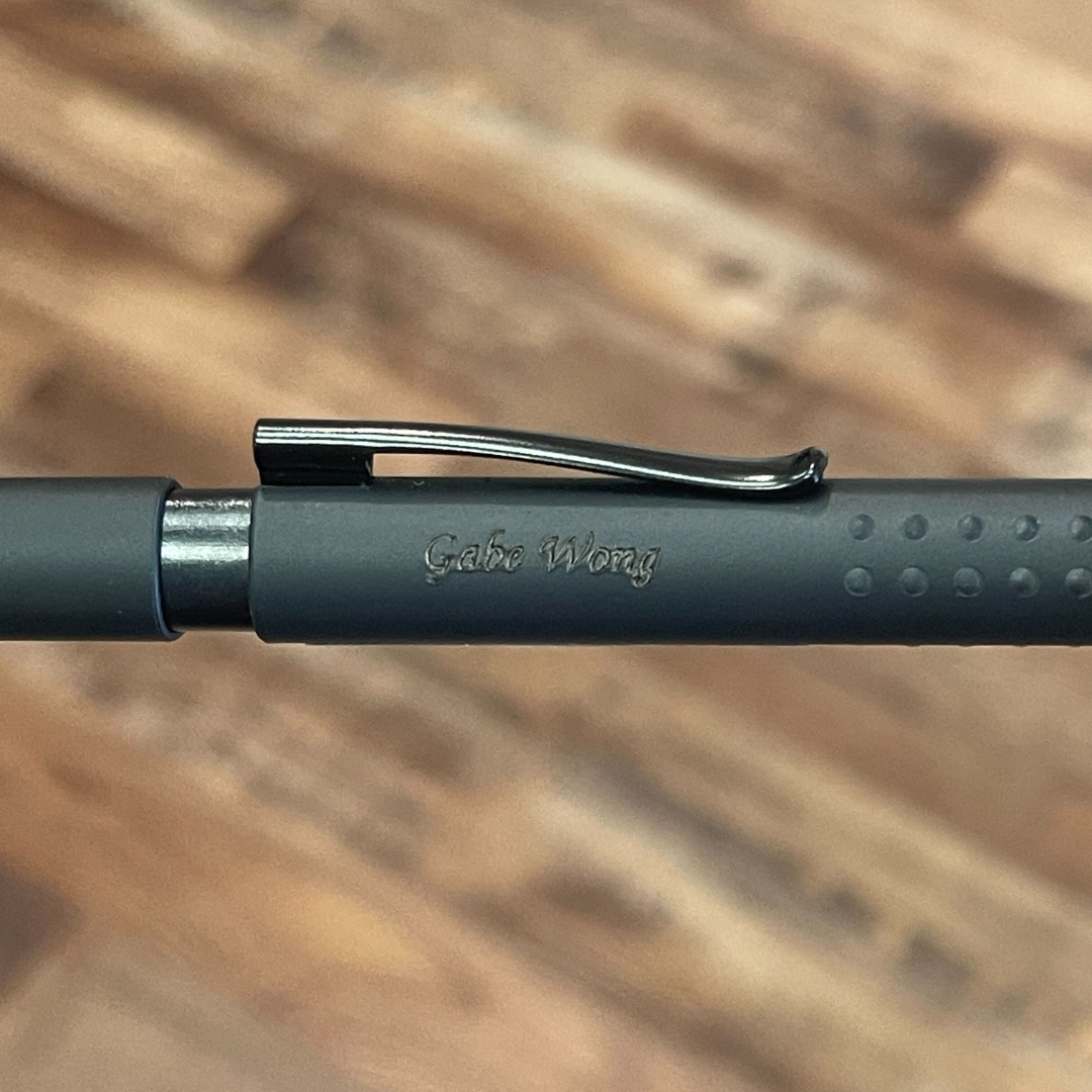 Faber-Castell Grip Edition Fountain Pen &amp; Ballpoint Pen Set All Black [Pre-Order]