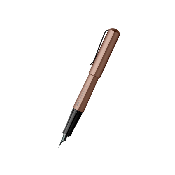 Faber-Castell Hexo Bronze Fountain Pen — Faber-Castell fountain pen — precision nib writing instrument, at Cityluxe Singapore stationery store