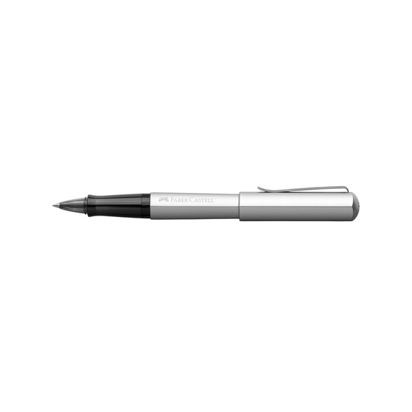 Load image into Gallery viewer, Faber-Castell Hexo Rollerball Pen - Silver Matt
