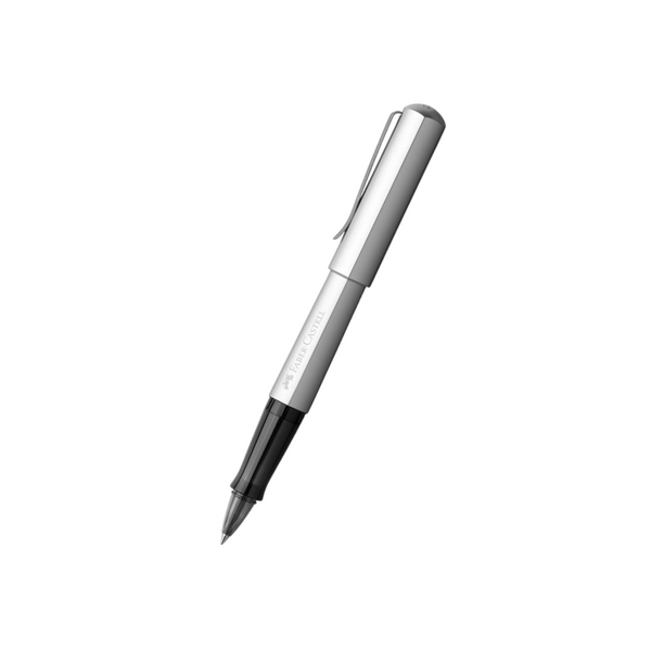 Load image into Gallery viewer, Faber-Castell Hexo Rollerball Pen - Silver Matt
