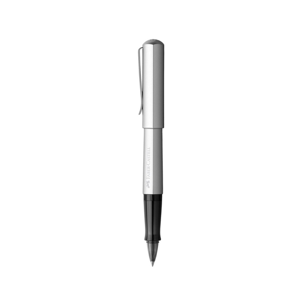 将图片加载到图库查看器，Faber-Castell Hexo Rollerball Pen Silver
