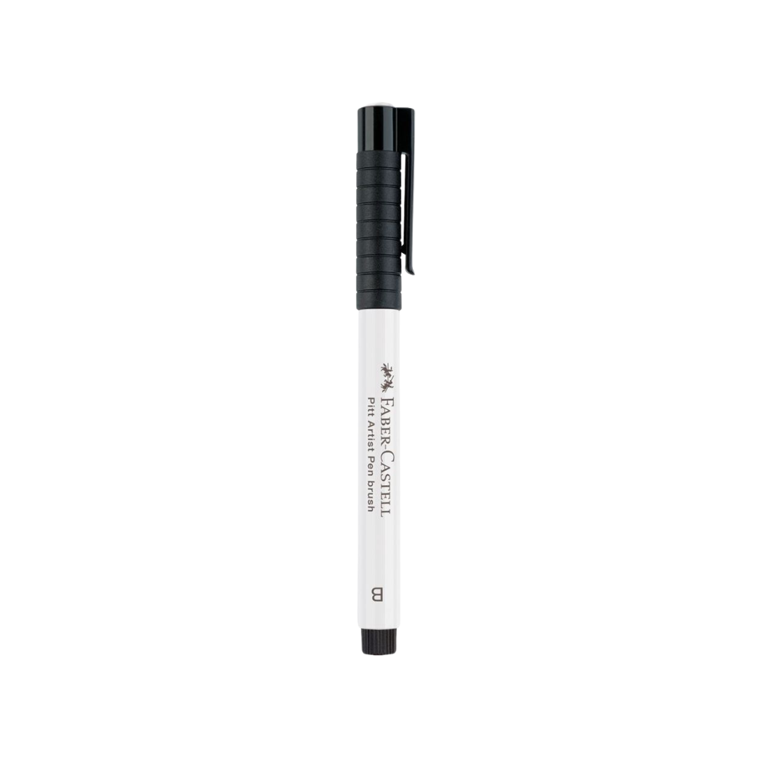 Faber-Castell PITT Artist Pen Brush White — Faber-Castell brush pen — premium stationery and lifestyle, at Cityluxe Singapore