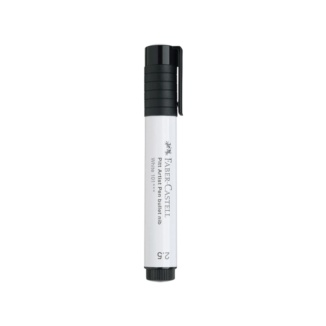 Faber-Castell PITT Artist Pen Big Brush 2.5mm White