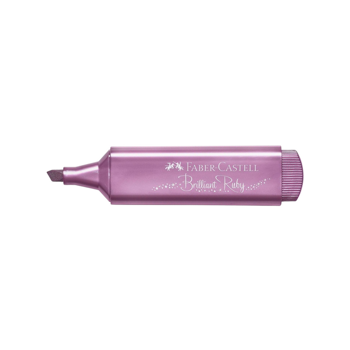 Faber-Castell Highlighter TL 46 Metallic Ruby — Faber-Castell marker — premium stationery and lifestyle, at Cityluxe Singapore