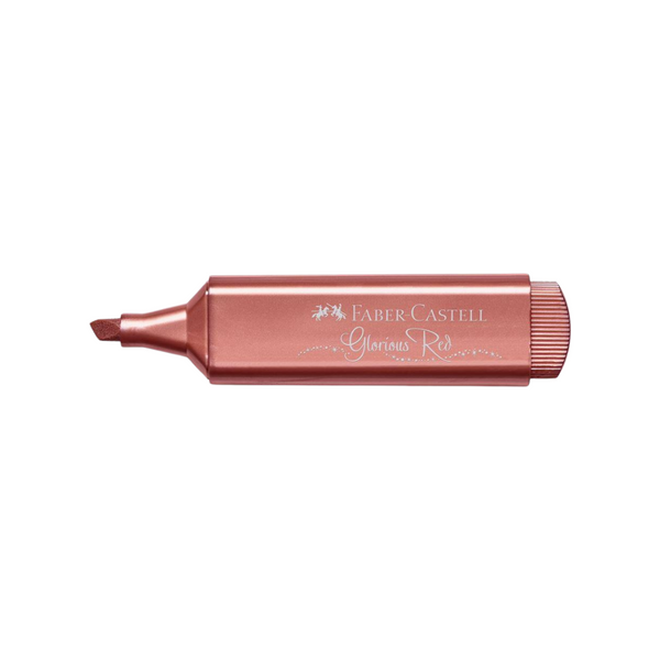 Load image into Gallery viewer, Faber-Castell Highlighter TL 46 Metallic Glorious Red
