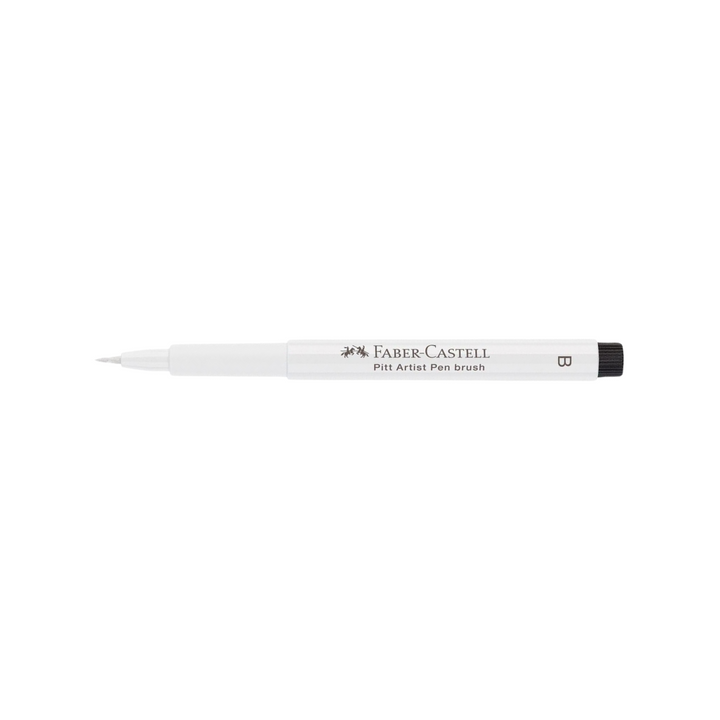 Faber-Castell PITT Artist Pen Brush White — Faber-Castell brush pen — premium stationery and lifestyle, at Cityluxe Singapore