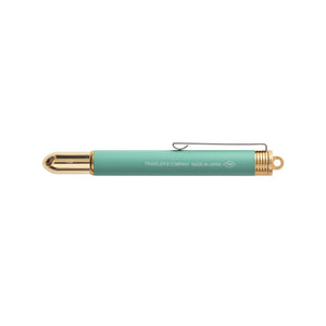 TRAVELER’S COMPANY BRASS Rollerball Pen Limited Edition - Factory Green