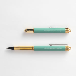 TRAVELER’S COMPANY BRASS Rollerball Pen Limited Edition - Factory Green