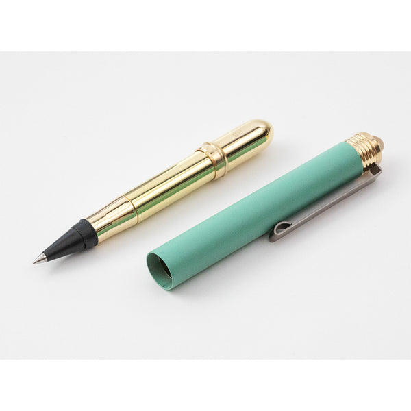画像をギャラリービューアに読み込む, TRAVELER’S COMPANY BRASS Rollerball Pen Limited Edition - Factory Green
