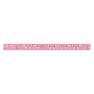 MT 1P Kamoi Retro Design Washi Tape - Floral Lace