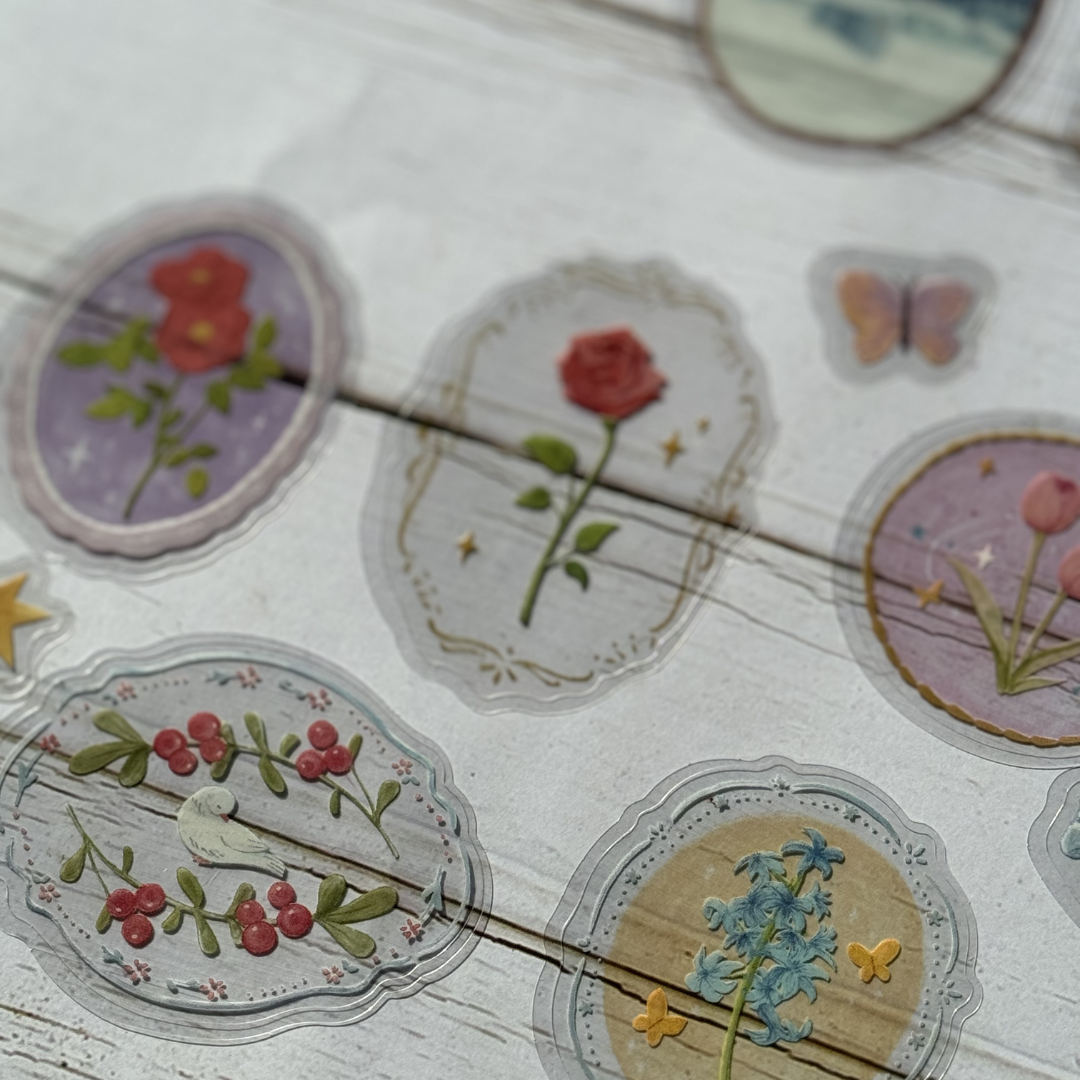 BGM Clear Seal: Maiden Brooch - Flower