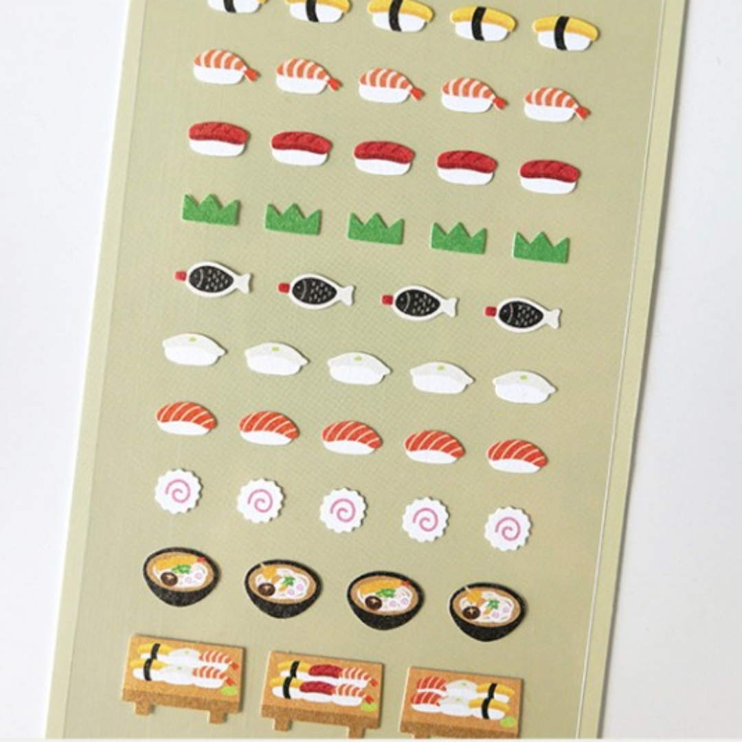 Suatelier Mini Series Sticker - Food.06 Sushi — angle view