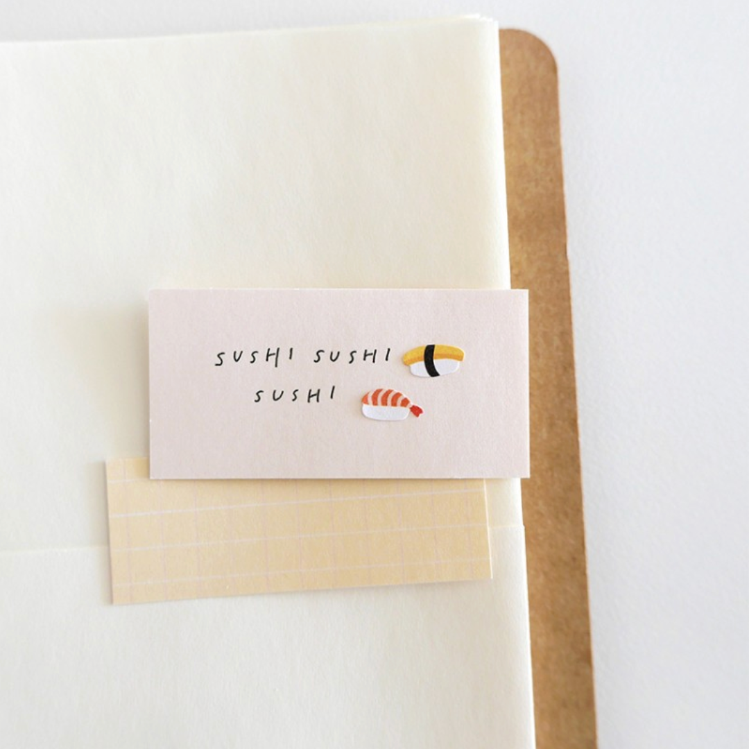 Suatelier Mini Series Sticker - Food.06 Sushi — close-up