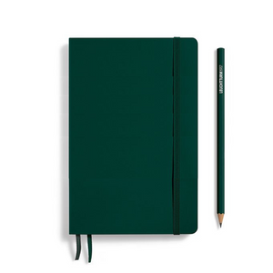 Leuchtturm1917 B6+ Softcover Paperback Notebook - Ruled / Forest Green