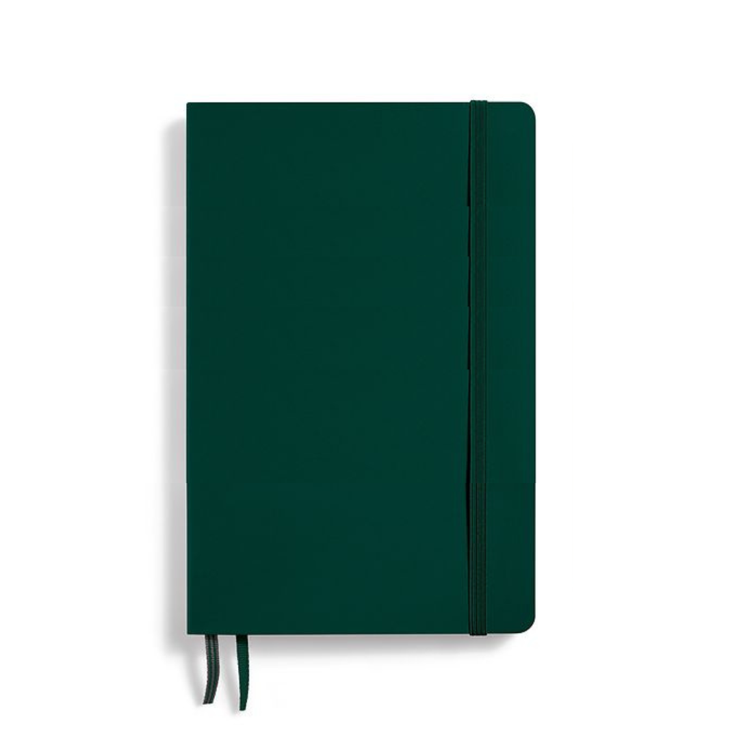 Leuchtturm1917 B6+ Softcover Paperback Notebook in Ruled / Forest Green — Leuchtturm1917 notebook — quality writing journal with premium paper, at Cityluxe Singapore stationery store
