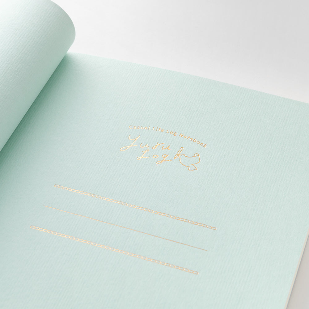 Midori Yuru Log Notebook [B6] - Free Diary Monthly