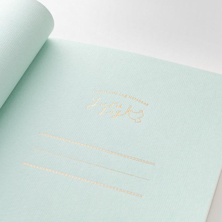 Midori Yuru Log Notebook [B6] - Free Diary Monthly