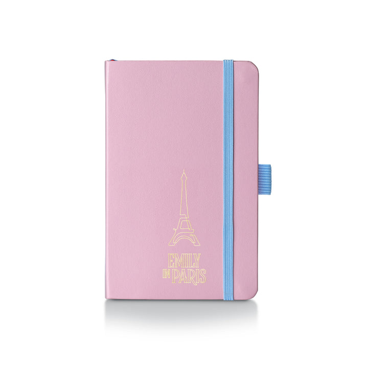 Sheaffer Gift Set ft. Emily in Paris Sentinel 321 Pink Matte Finish Ballpoint Pen with Chrome Trims and Small Hardbound Notebook