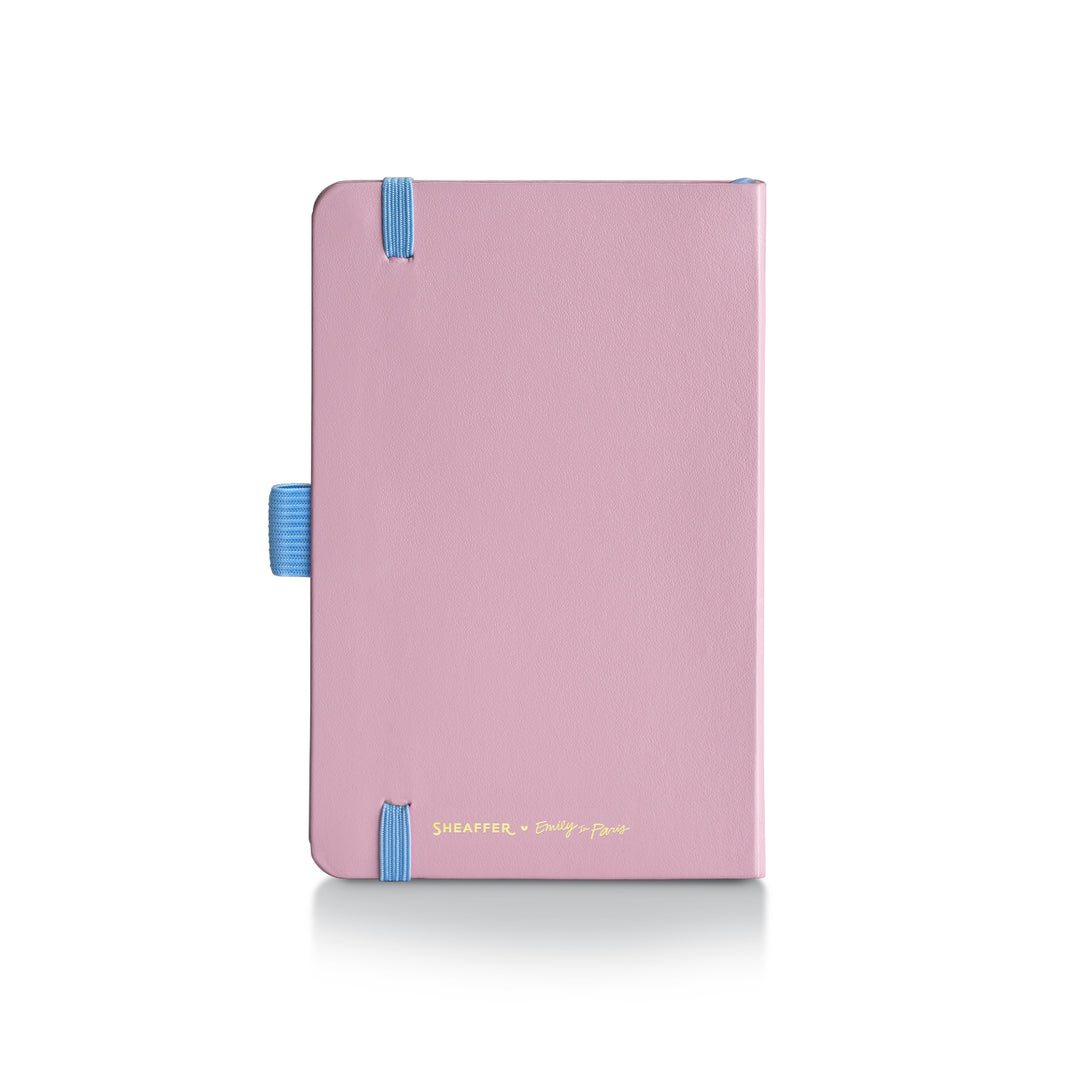 Sheaffer Gift Set ft. Emily in Paris Sentinel 321 Pink Matte Finish Ballpoint Pen with Chrome Trims and Small Hardbound Notebook