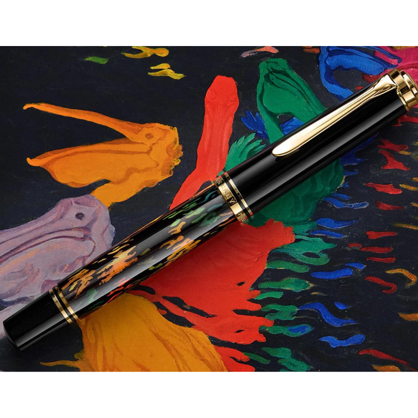 Load image into Gallery viewer, Pelikan Souveran Special Edition M600 Art Collection Fountain Pen - Glauco Cambon
