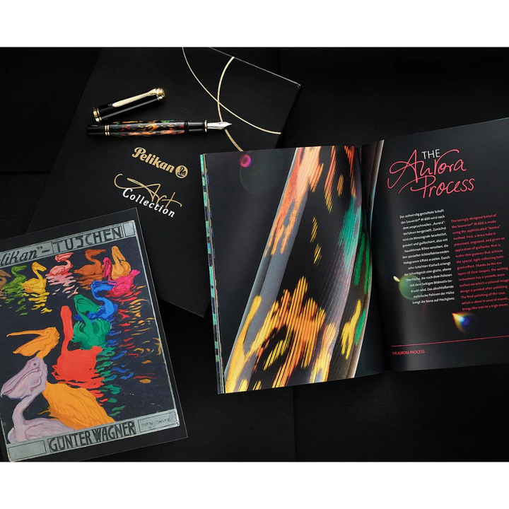 Pelikan Souveran Special Edition M600 Art Collection Fountain Pen in Glauco Cambon [Pre-Order] — Pelikan fountain pen — precision nib writing instrument, at Cityluxe Singapore stationery store