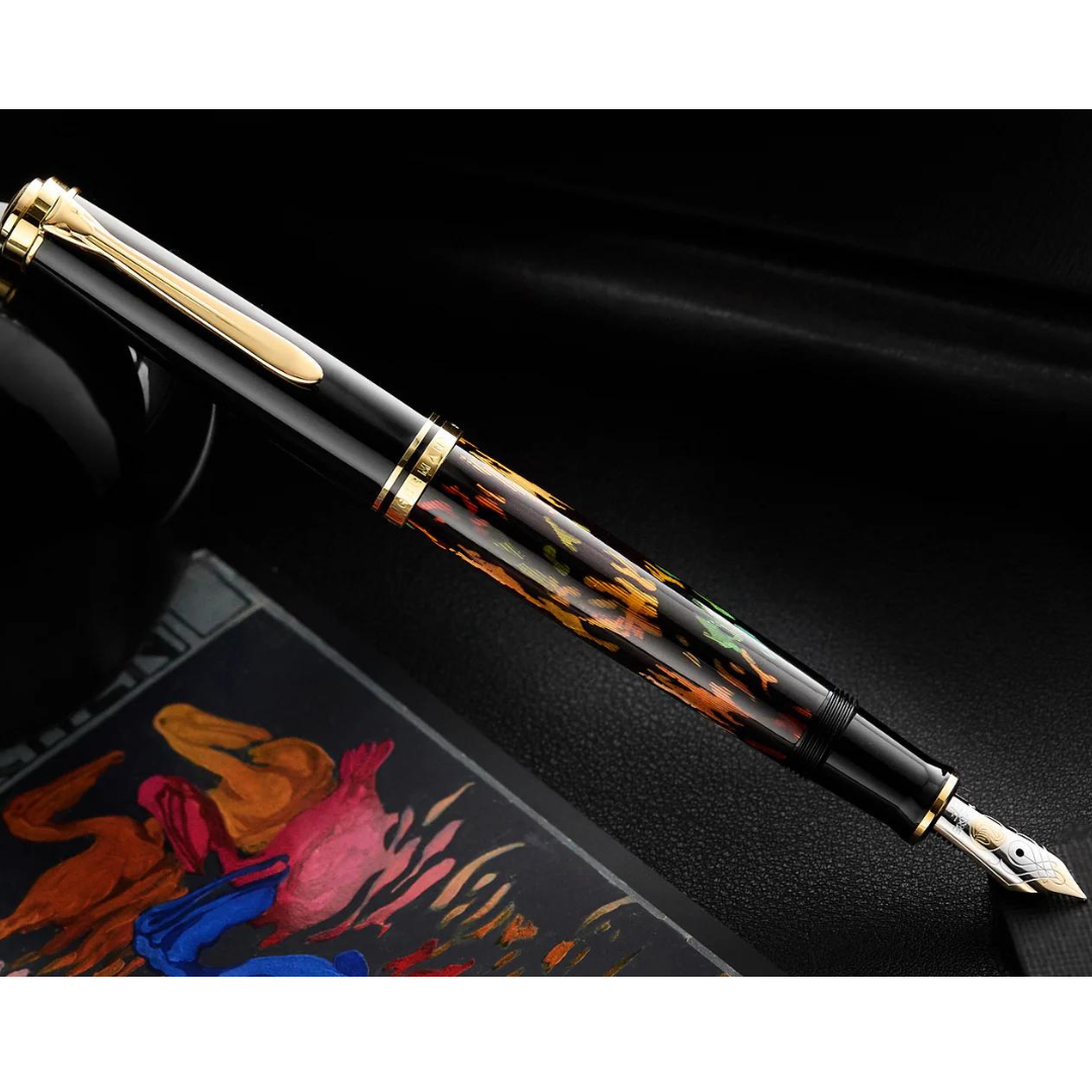 Pelikan Souveran Special Edition M600 Art Collection Fountain Pen in Glauco Cambon [Pre-Order] — Pelikan fountain pen — precision nib writing instrument, at Cityluxe Singapore stationery store