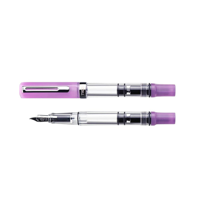 TWSBI ECO Fountain Pen Glow Purple — TWSBI fountain pen — precision nib writing instrument, at Cityluxe Singapore stationery store
