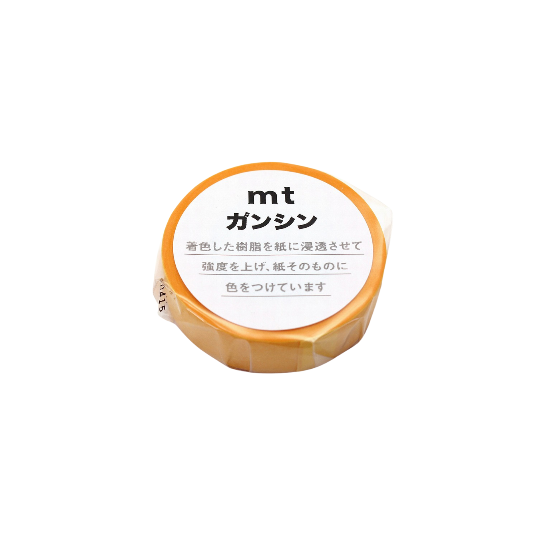 MT Ganshin Washi Tape - Golden Yellow