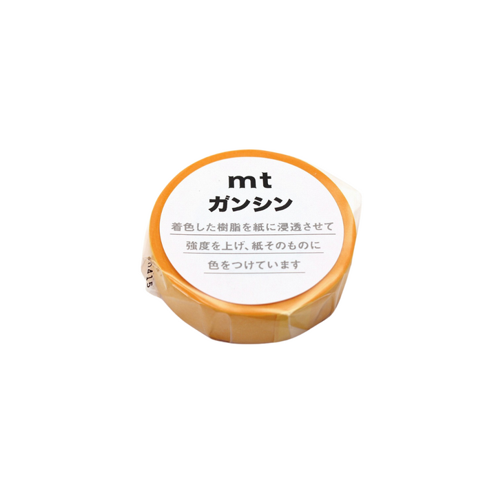 MT Ganshin Washi Tape - Golden Yellow